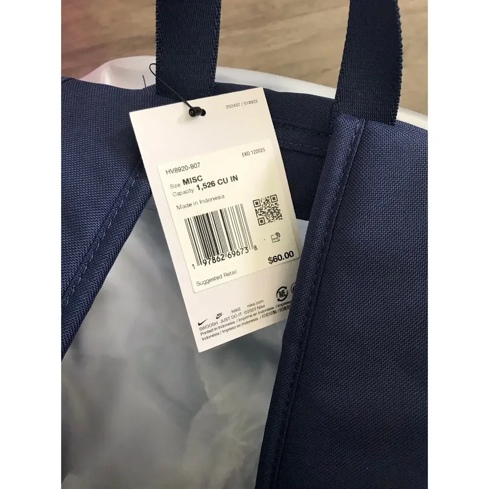 NIKE HERITAGE CRYSTAL CLEAR BACKPACK